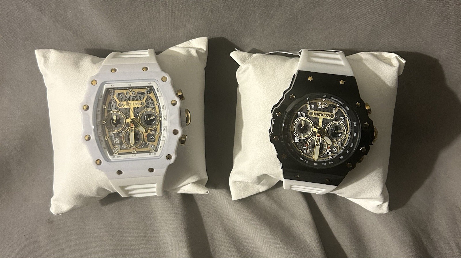 Pair Of Invicta Watches Model #s 69643 & 495494 Both New In Box w/ Warranty