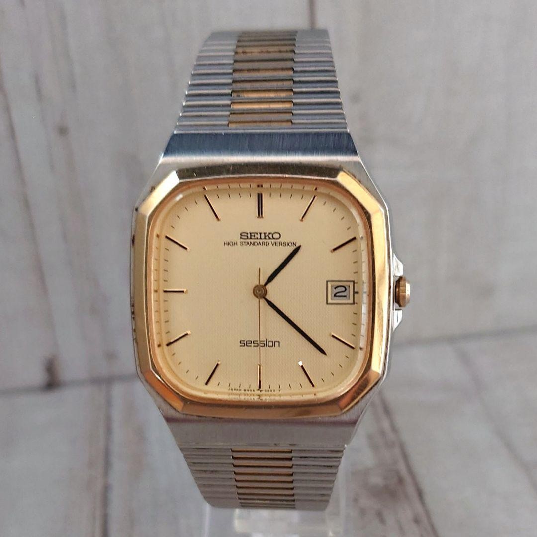 Working rare SEIKO session original belt crown From Japan