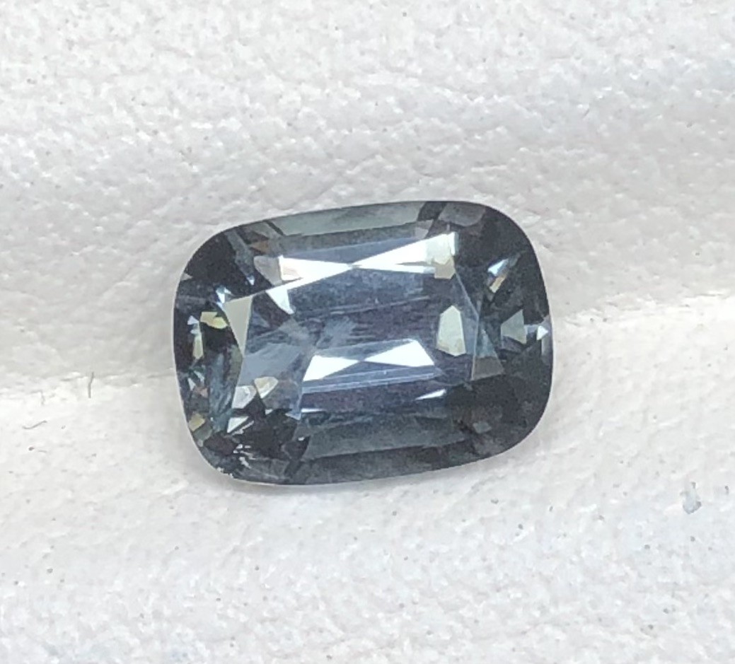 Fantastic Luster Grey Spinel 1.16 Ct loose gemstones