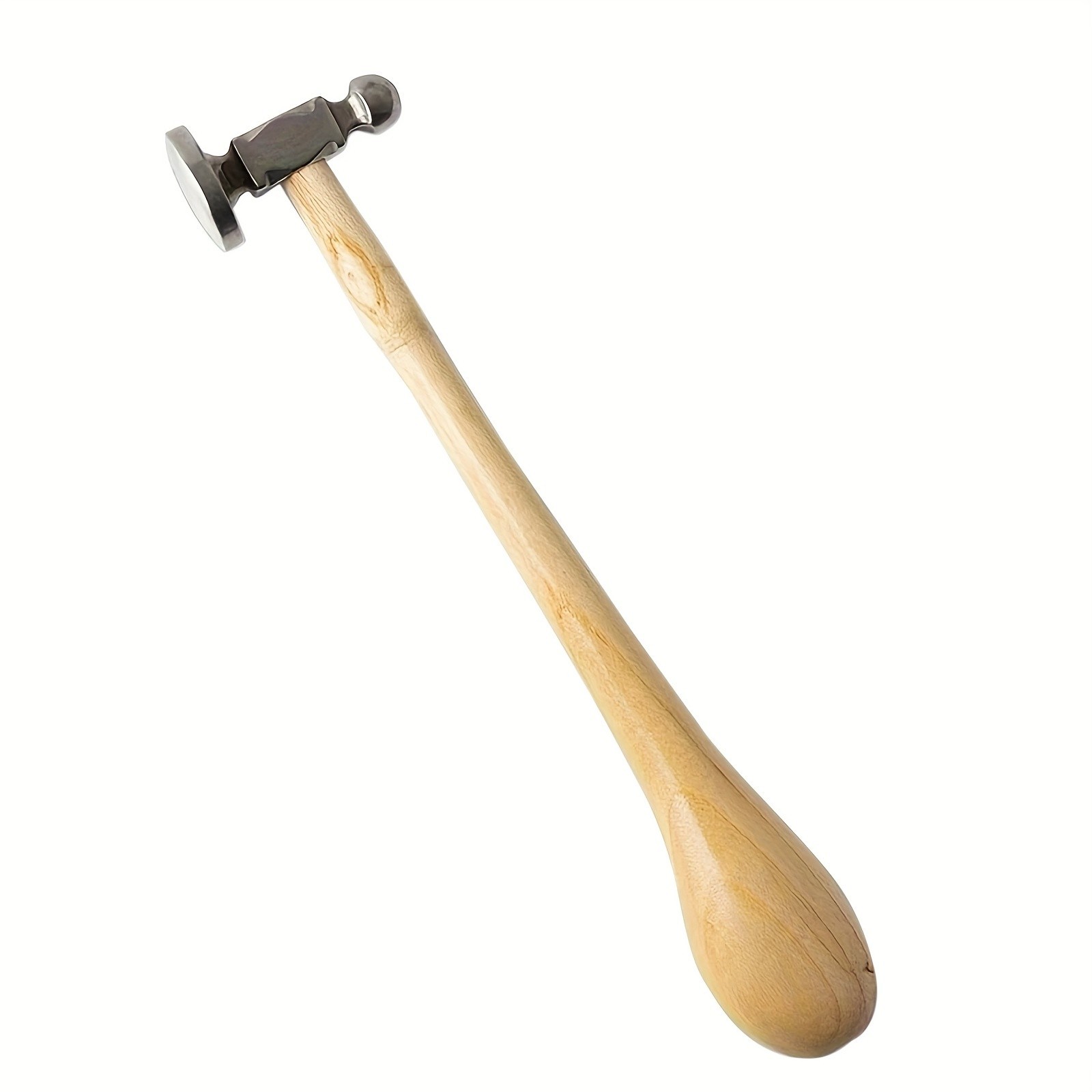 Jewelry Making Double-Headed Hammer – Wood Handle for Metal Shaping & Crafting