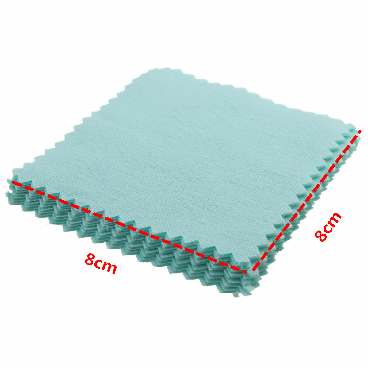 10-100xClean Polishing Cloth for Sterling Silver Golds Platinum Jewelry Anti Dus