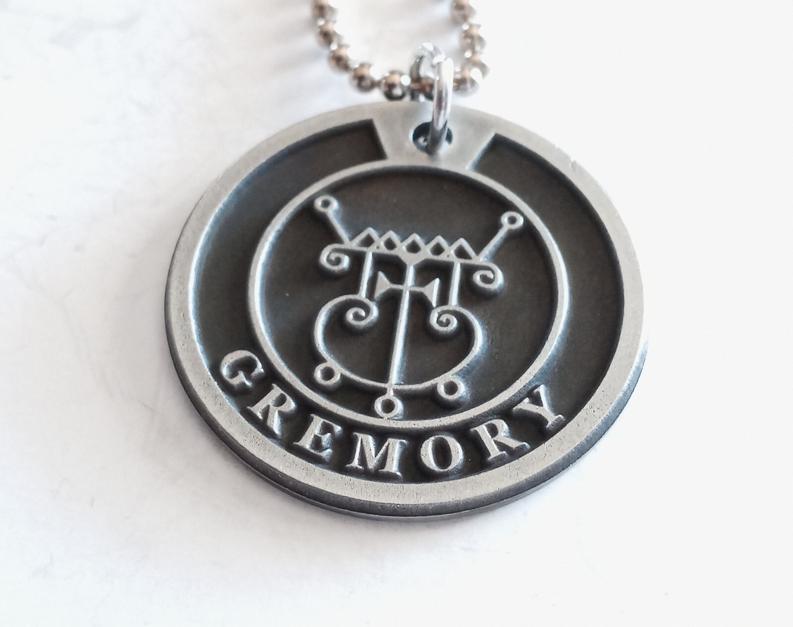 #56 Gremory Seal Ring Crowley The Lesser Key Demons + Optional pendant