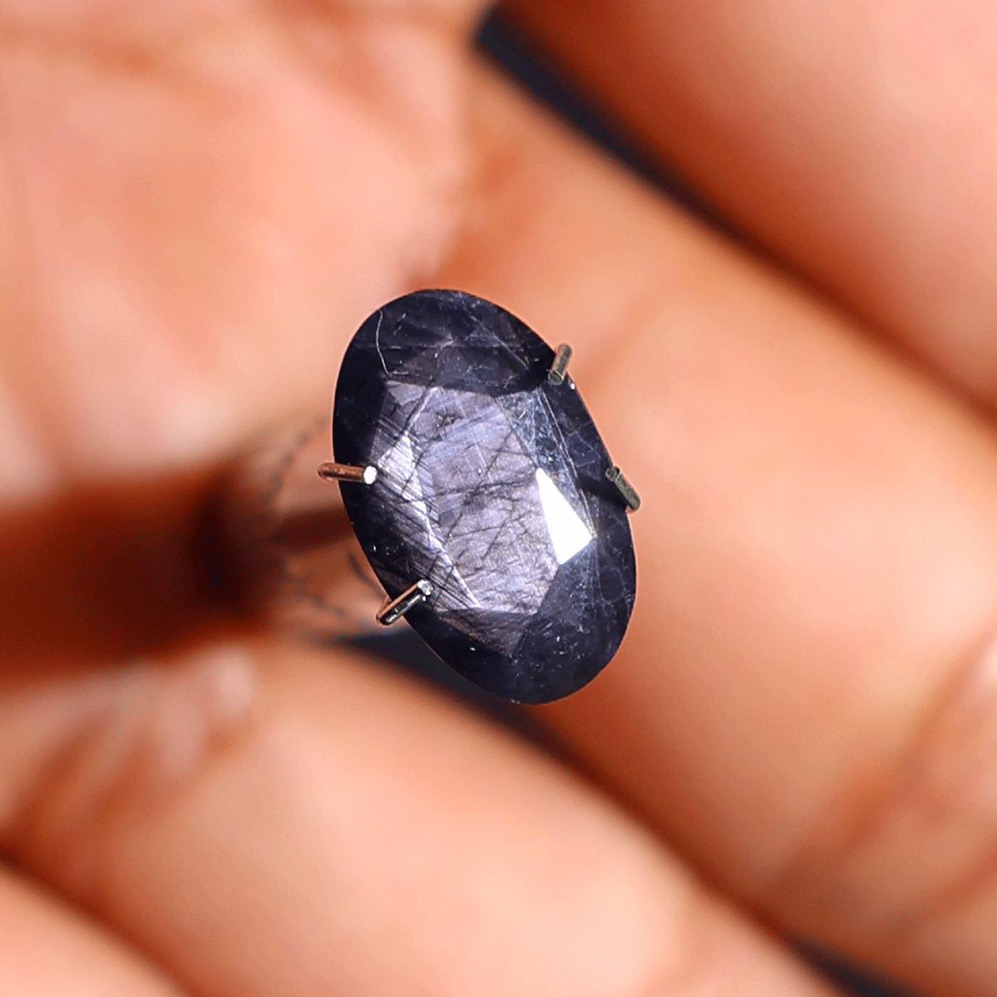 Rare Himalayan Royalty~ 3.9 CT Natural Jammu Sapphire Certified Faceted Gemstone