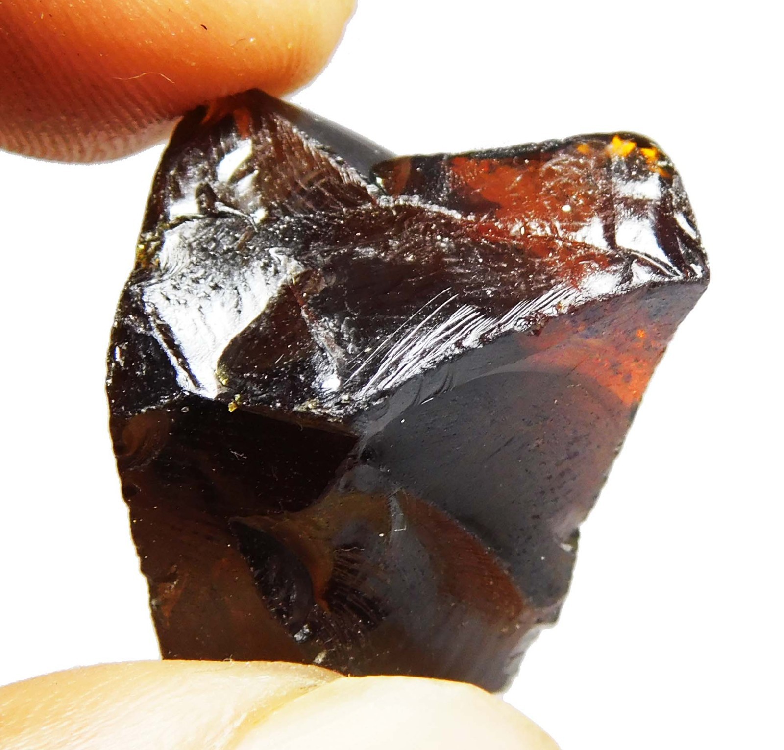 Certified 62.20 Ct. Natural Brown Zircon Rough Gemstone From Cambodia