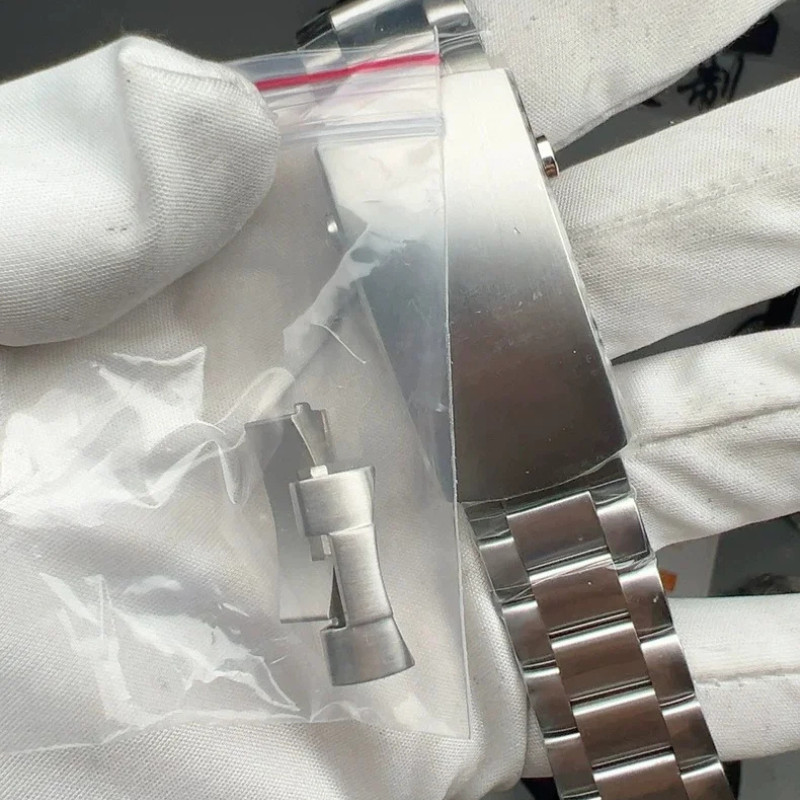 21mm Stainless Steel Watch Bracelet Fits Omega Seamaster Planet Ocean 600M