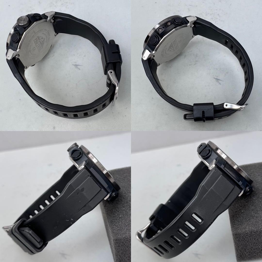 PROTREK PRW 60Y Radio Solar Black Triple Sensor