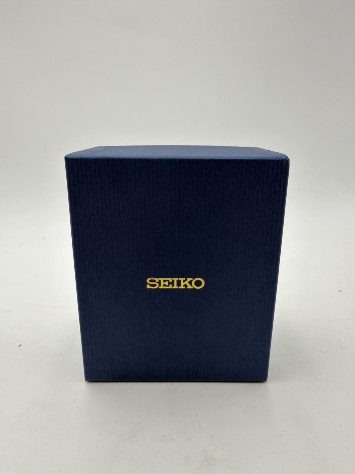 Seiko OEM Blue Watch Box – Standard 2 Piece Gift Box – Fits Most Seiko Models