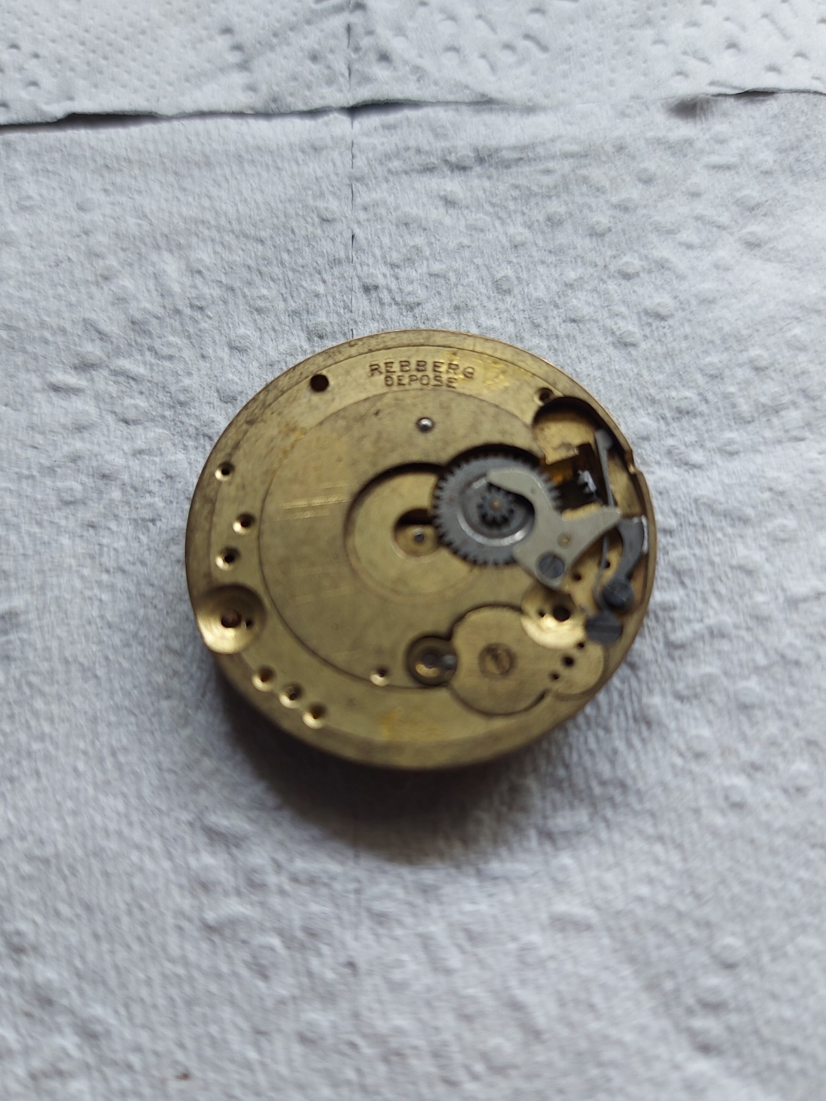 ANTIQUE LARGE TRENCH STYLE ROLEX REBBERG APPROX 30MM – SPARES REPAIR