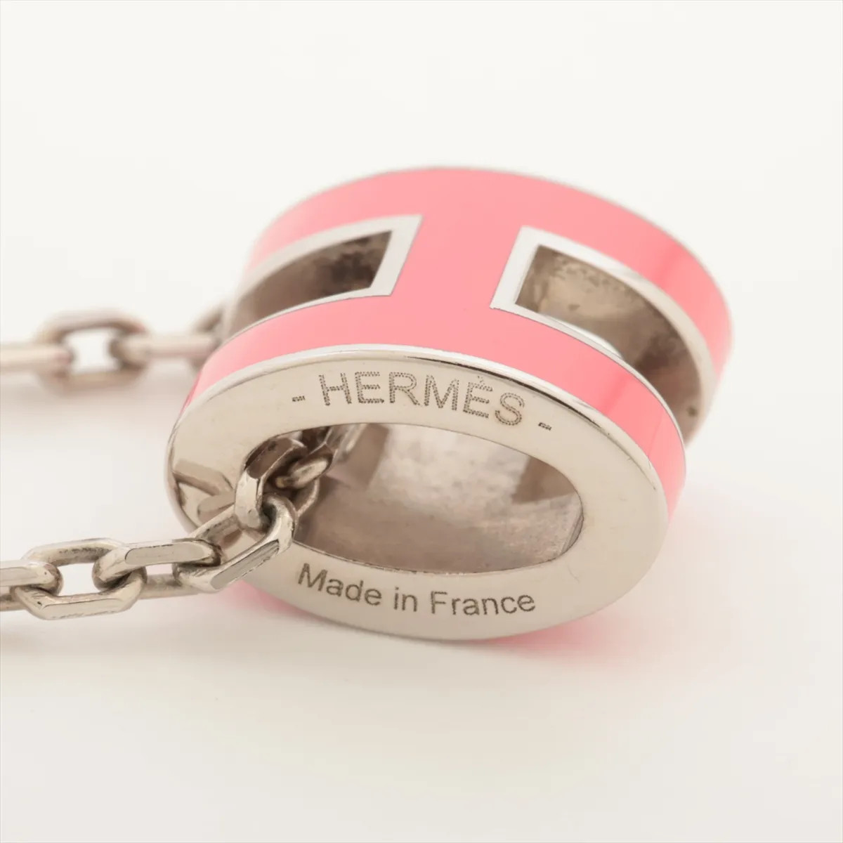 Hermès Mini-pop H GD0213 Necklace GP Silver