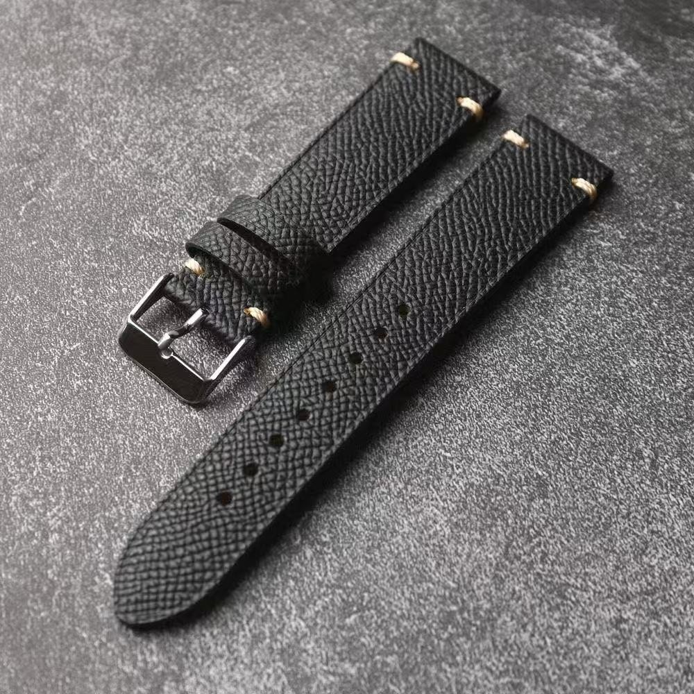 Luxury Genuine Cowhide Leather Watch Band Strap 18mm – 22mm Optional