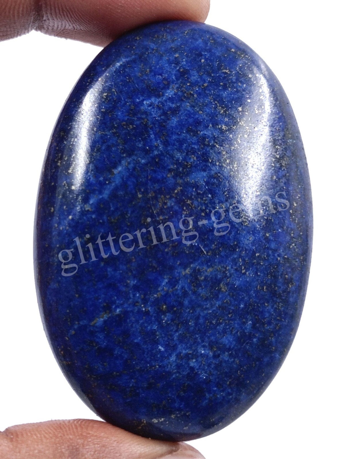 218.00 CT Oval Cut Natural Blue Lapis Lazuli IGL Certified Opaque Loose Gems M25