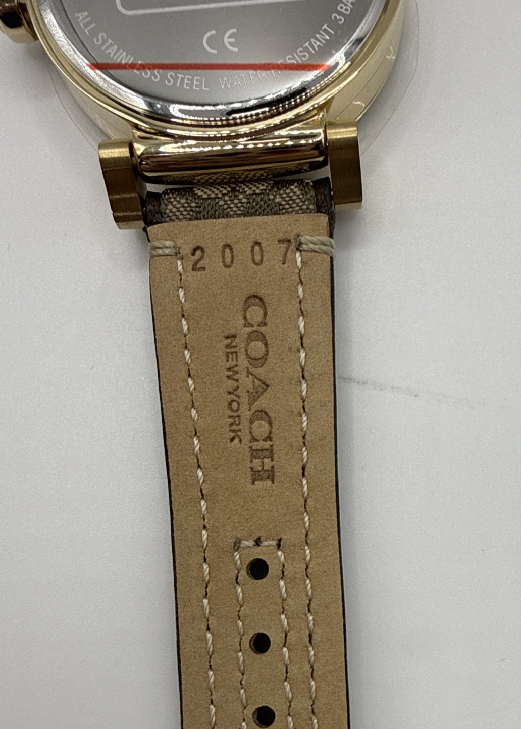 Coach Women’s Watch NEW with tags Brown & Logo Strap Ladies Gift 14503397