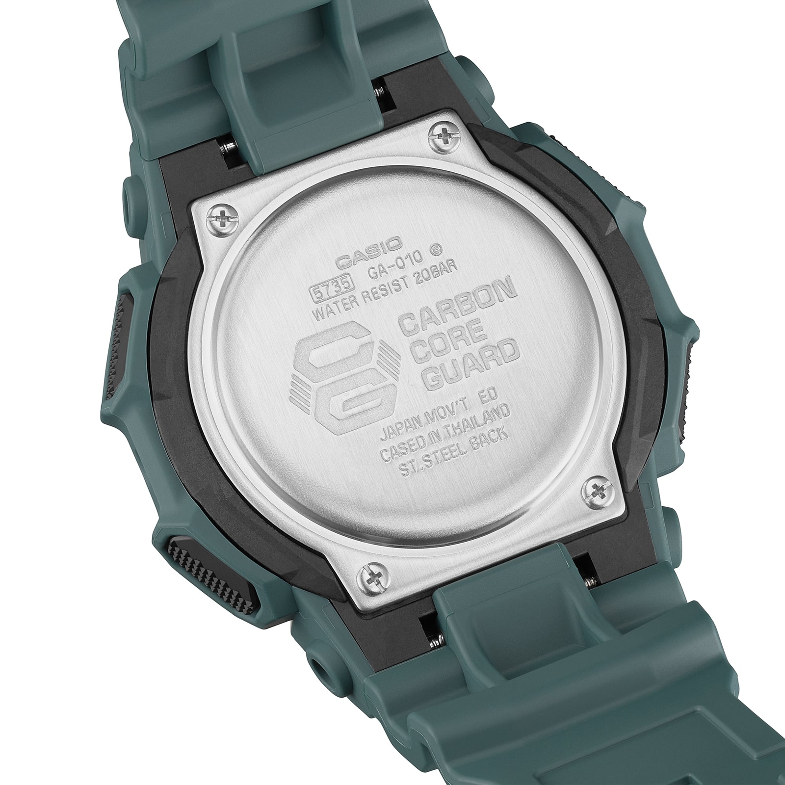 Casio G-Shock GA-010-2AJF Quartz Black Dial 51.9 mm Watch