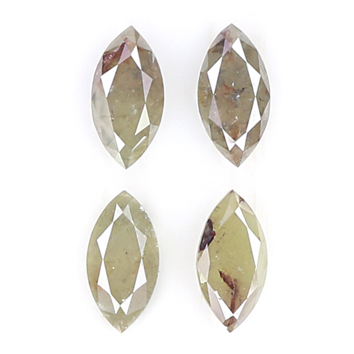1.01 CT Natural Loose Marquise Diamond 5.50 MM Yellow Grey Color Diamond QL9113