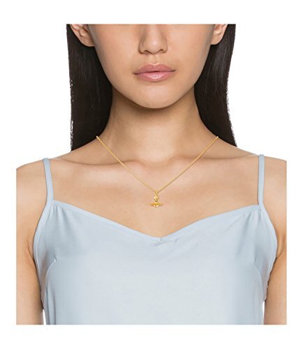 Vivienne Westwood Brass PETITE Orb Necklace 63020098/R001