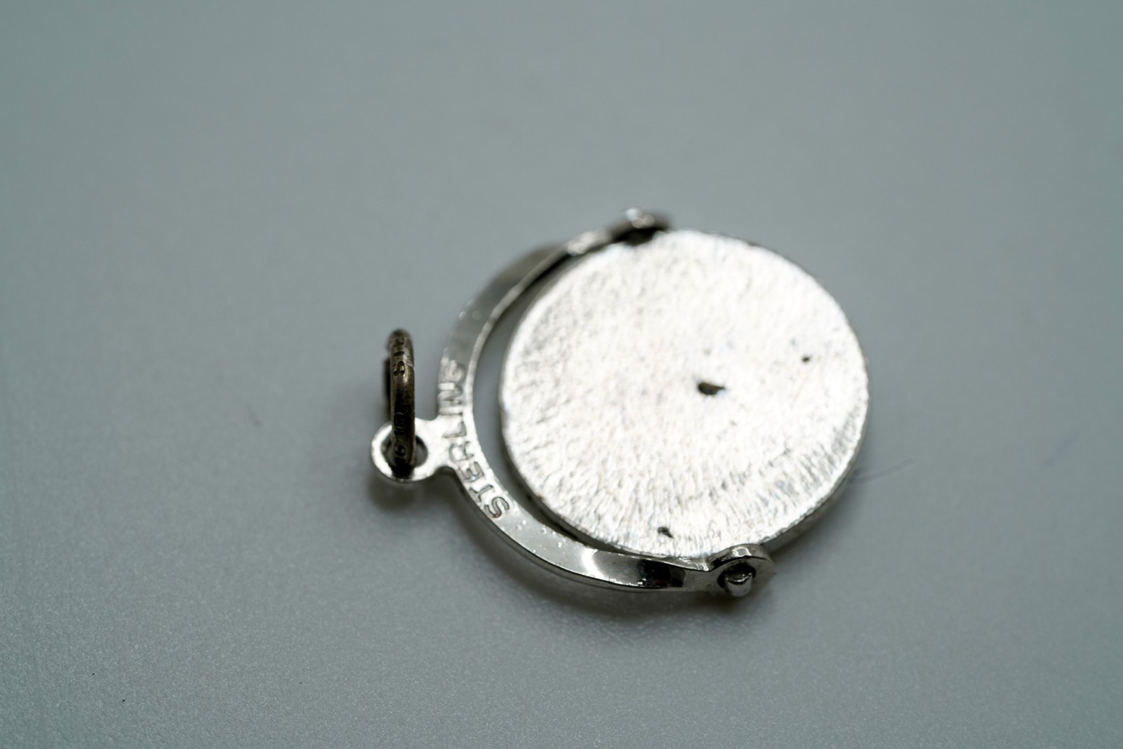 Vintage Sterling Silver Chesapeake Bay Bridge Tunnel Charm 1.8cm JB51
