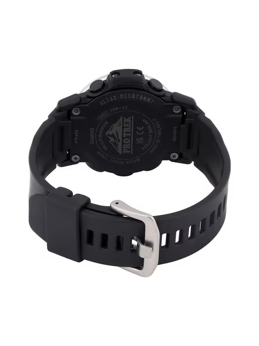 Casio Pro Trek PRW-35-1A Tough Solar Multi Band 6 Triple Sensor Watch New
