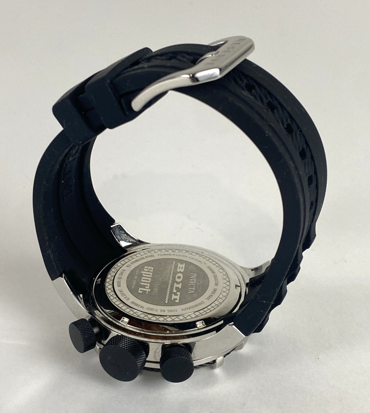 Invicta Reserve Bolt 20479 Nautical Chronograph Sport Watch 50mm Has New Battery