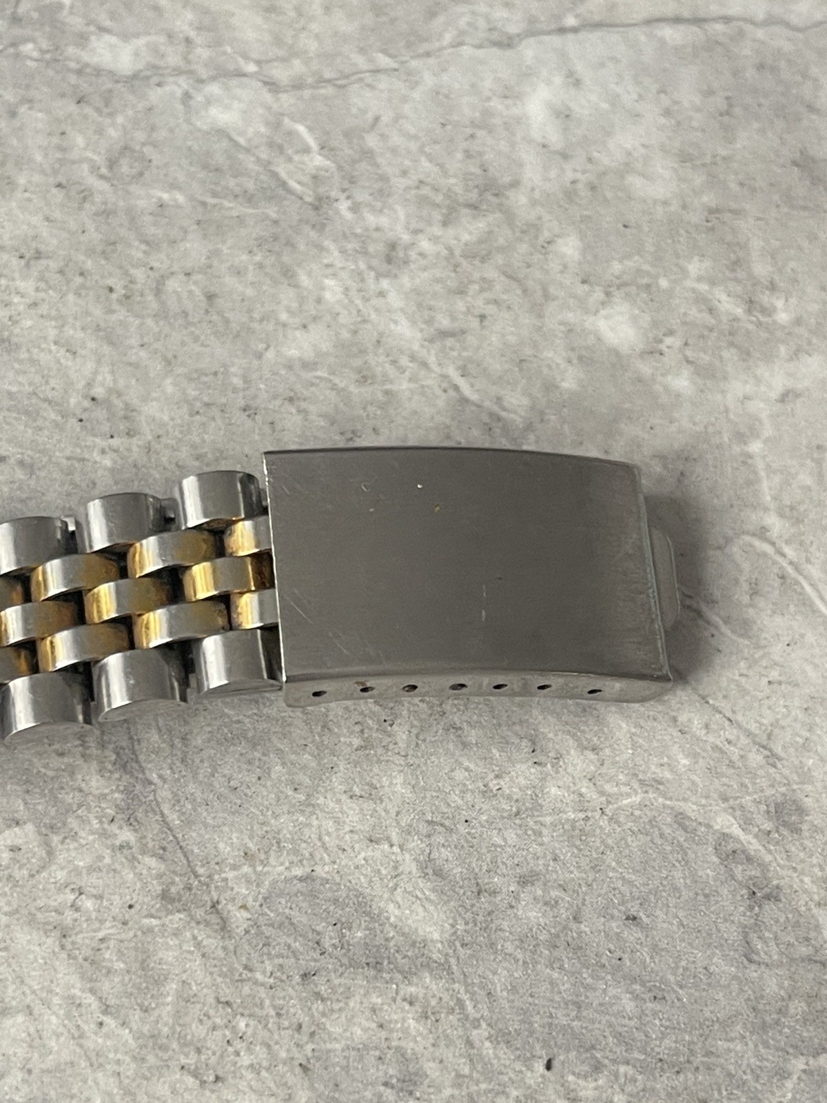 Rotary 3638 Two-tone Swiss Quartz Watch Bracelet Swiss Movt Day Date Men’s 1043