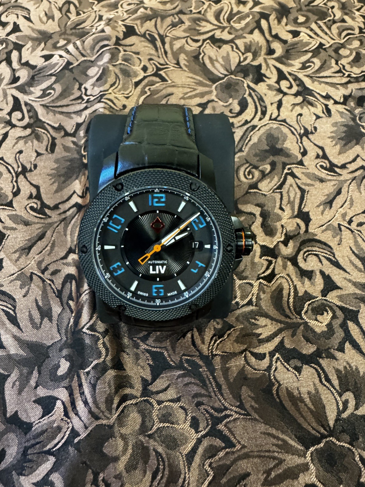 LIV GX1-A Automatic Swiss Watch – Sky Blue Limited Edition 299/500