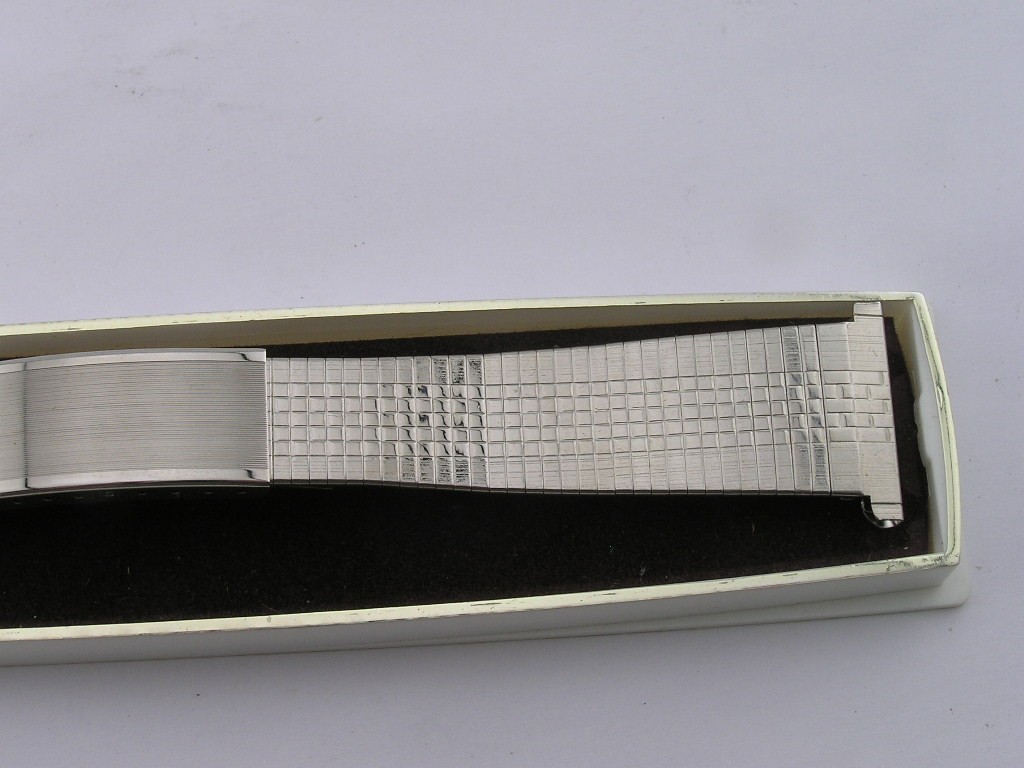Vintage Kestenmade Mens Watch Band Straight Ends 21.9mm Ends