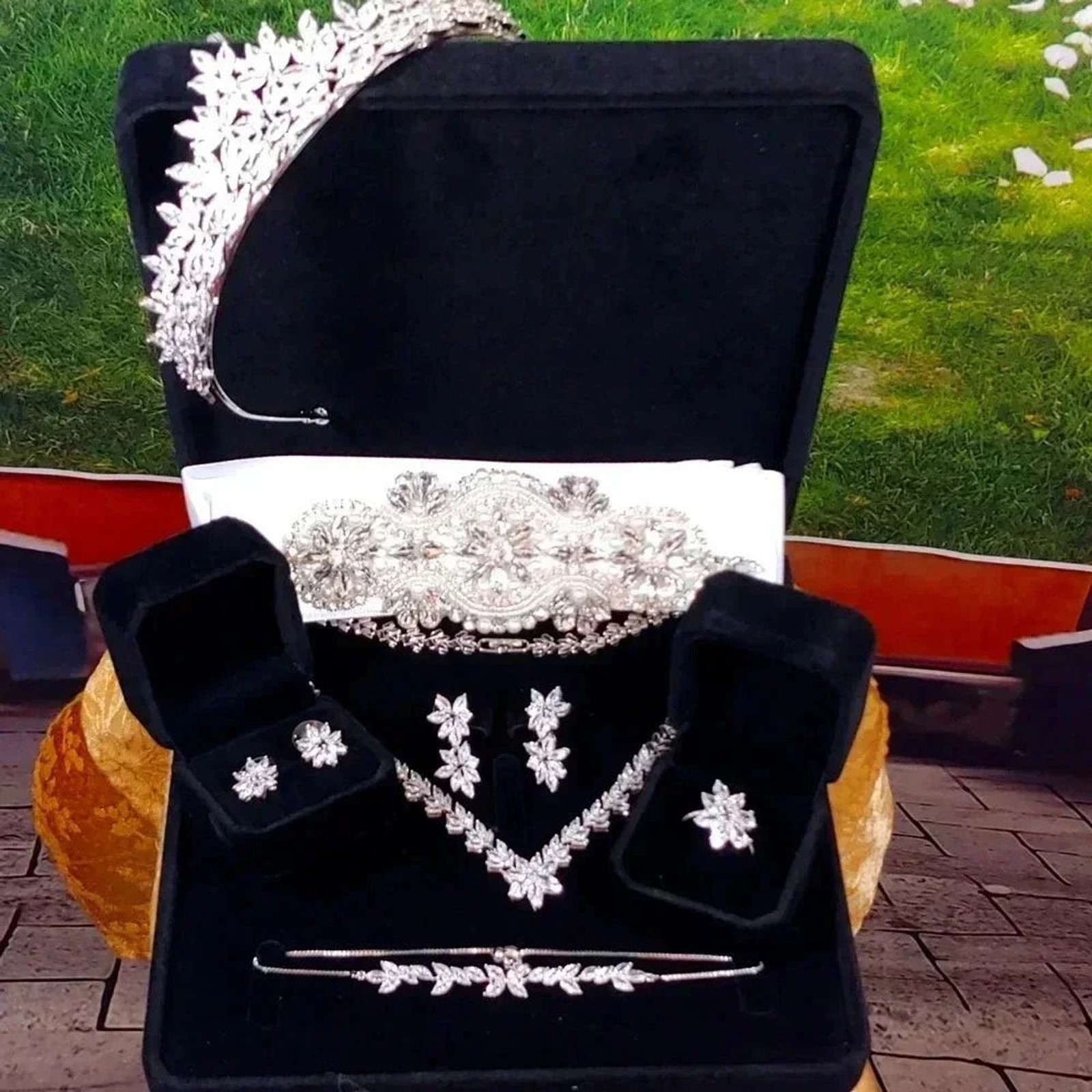 One-of-a-kind 7 PC. Bridal package