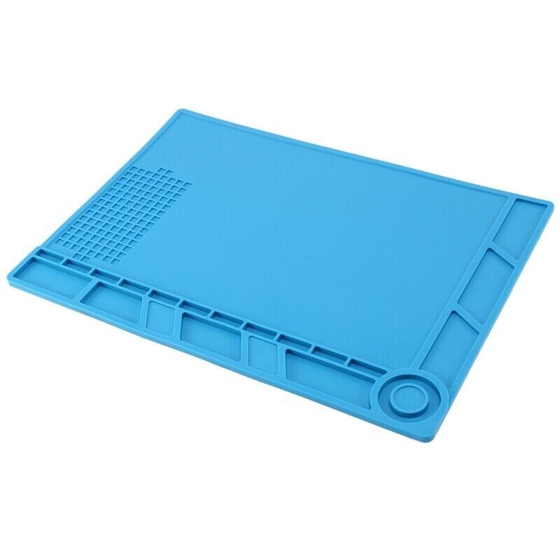 Watchmaker’s Silicone Rubber Bench Mat Pad Anti-Slip Jewelry Watch Repair Tools