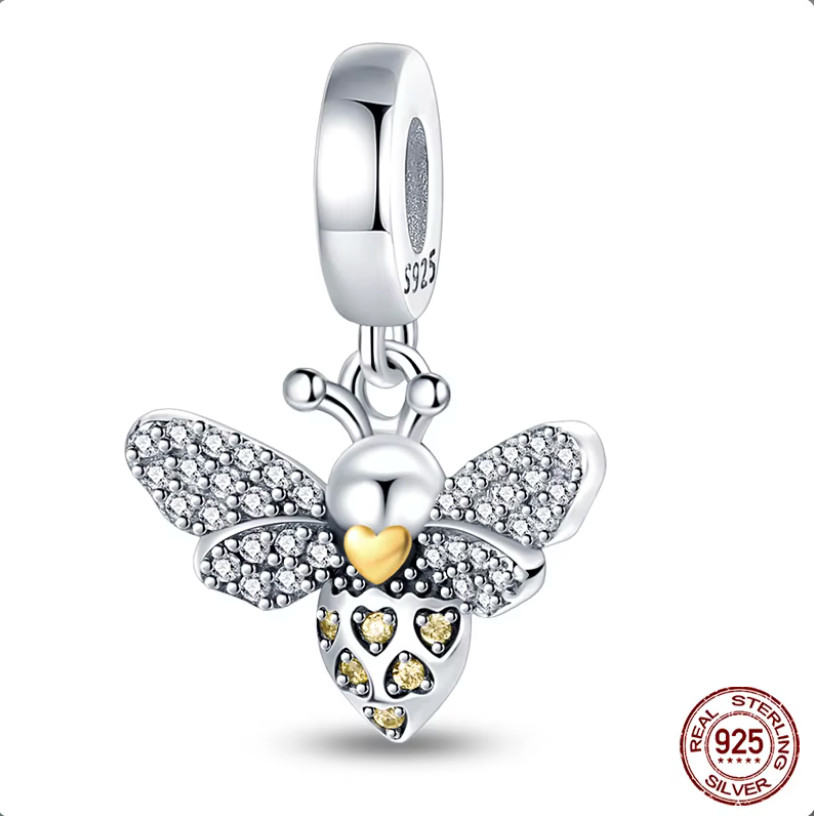 charm for bracelet in 925 sterling silver – elegance for all ages