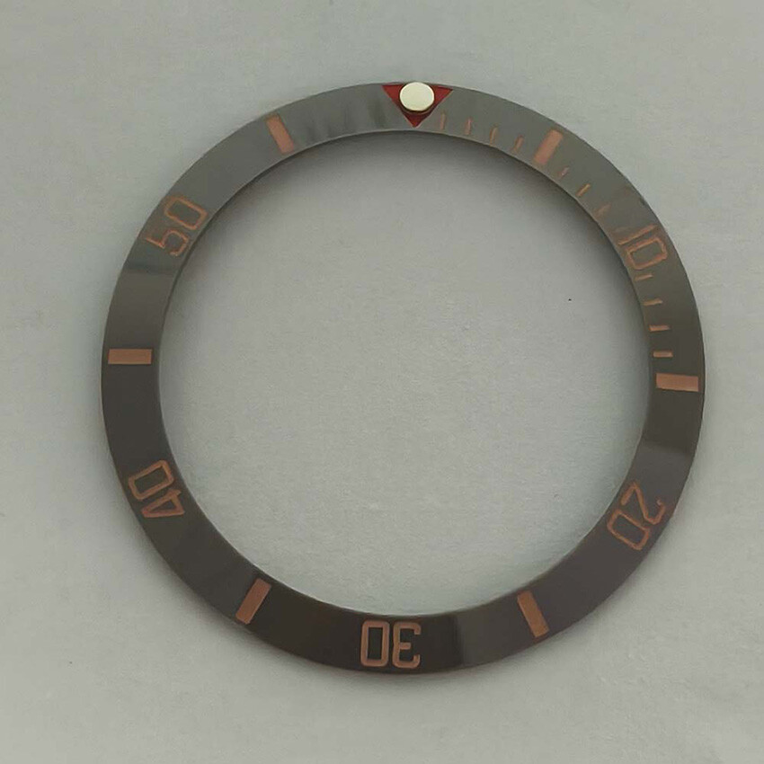 Beveled Outside Diameter 38MM Inside Diameter 30.5MM Ceramic SUB Watch Bezel