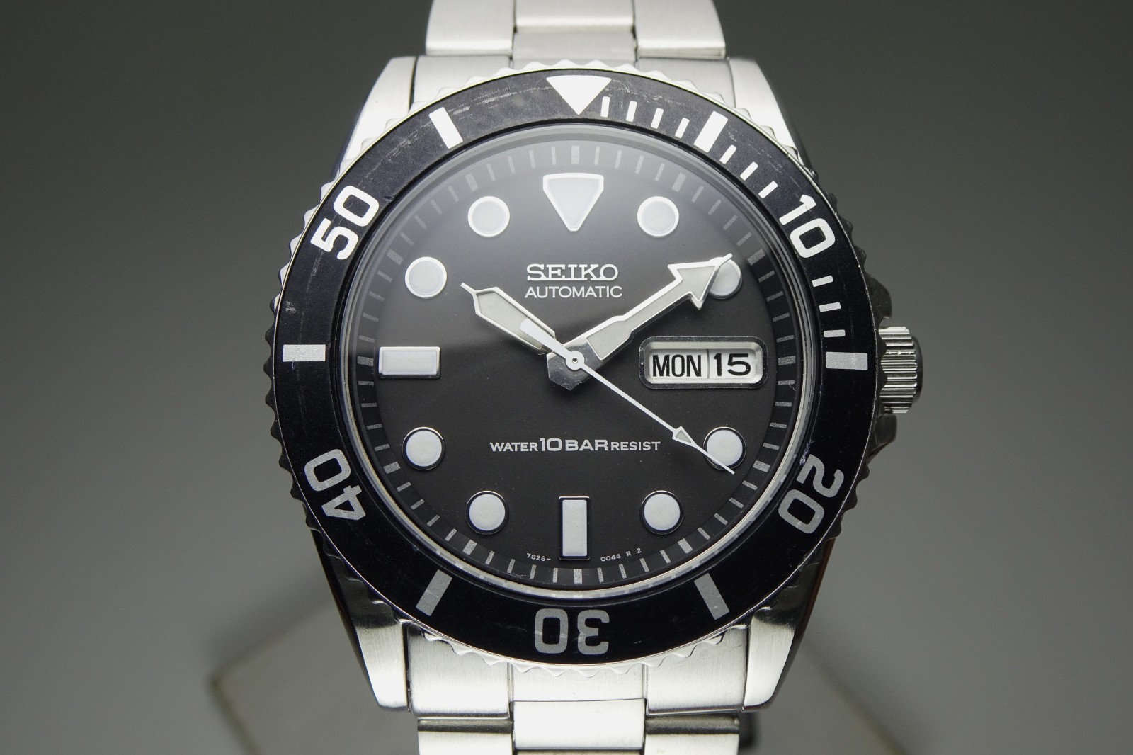 Vintage 2003 JAPAN SEIKO DIVER’S 10BAR 7S26-0040 21Jewels Automatic.