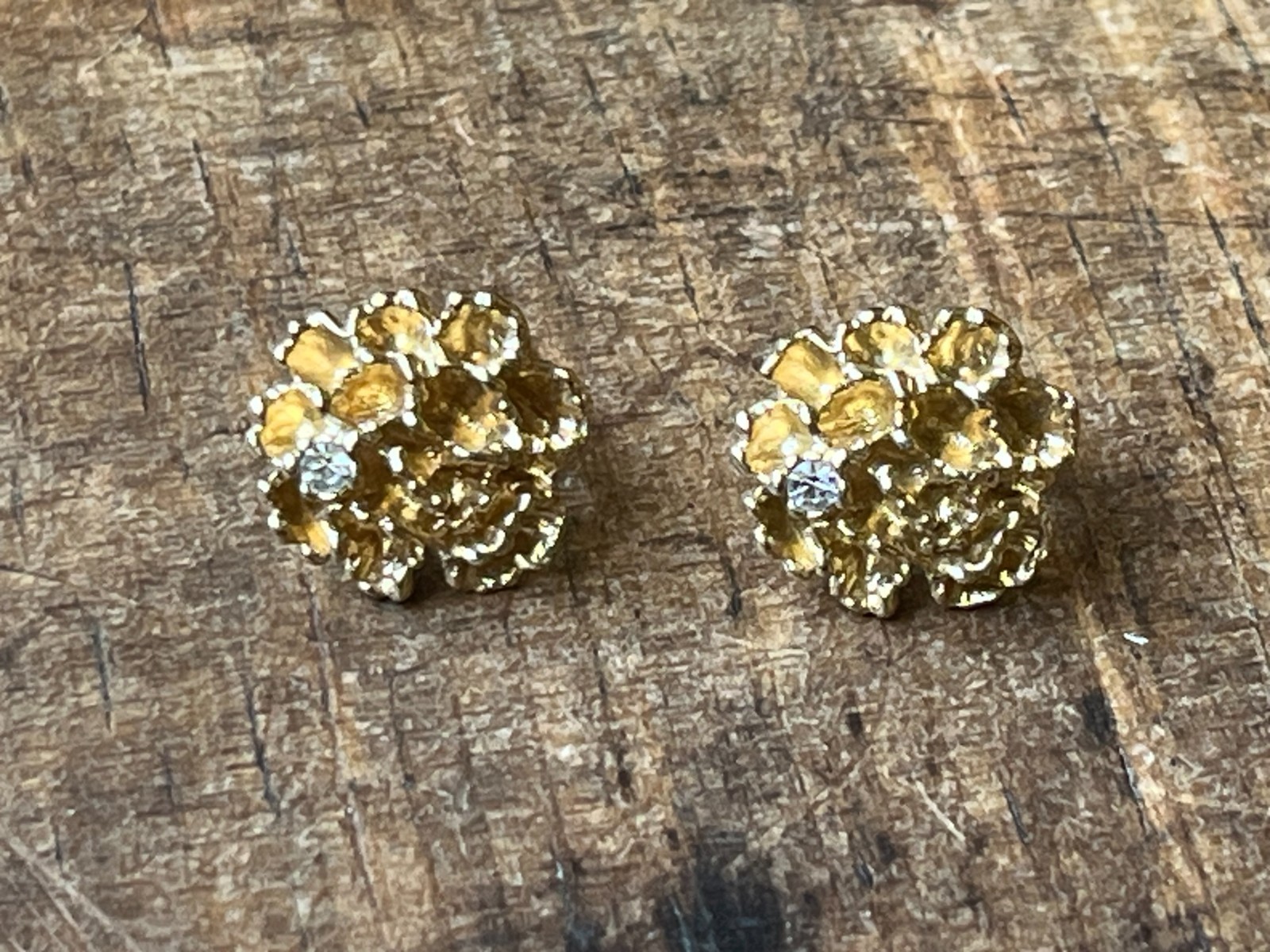 Huge Vintage Flower Earring Pairs Lot Enamel Rhinestone Coro Avon W Germany Etc.