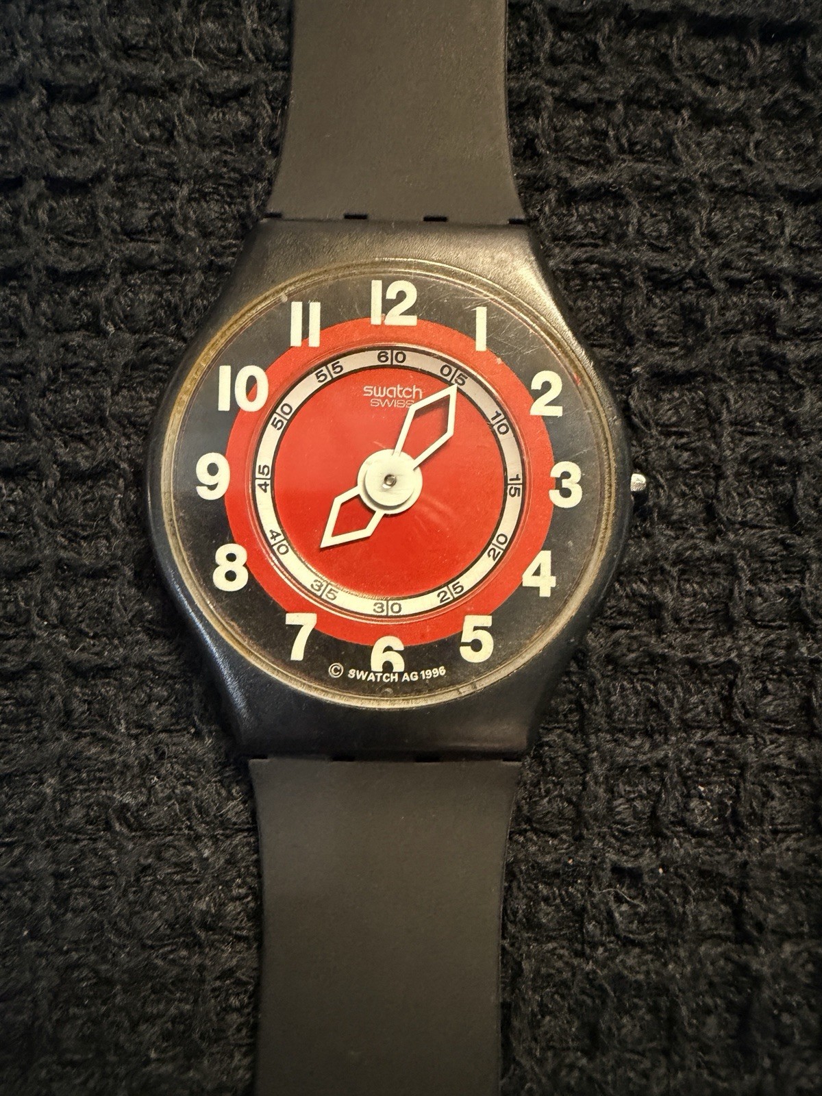 1996 Swatch Skin “Rosso Corsa” SFB102 | Swiss Racing Icon