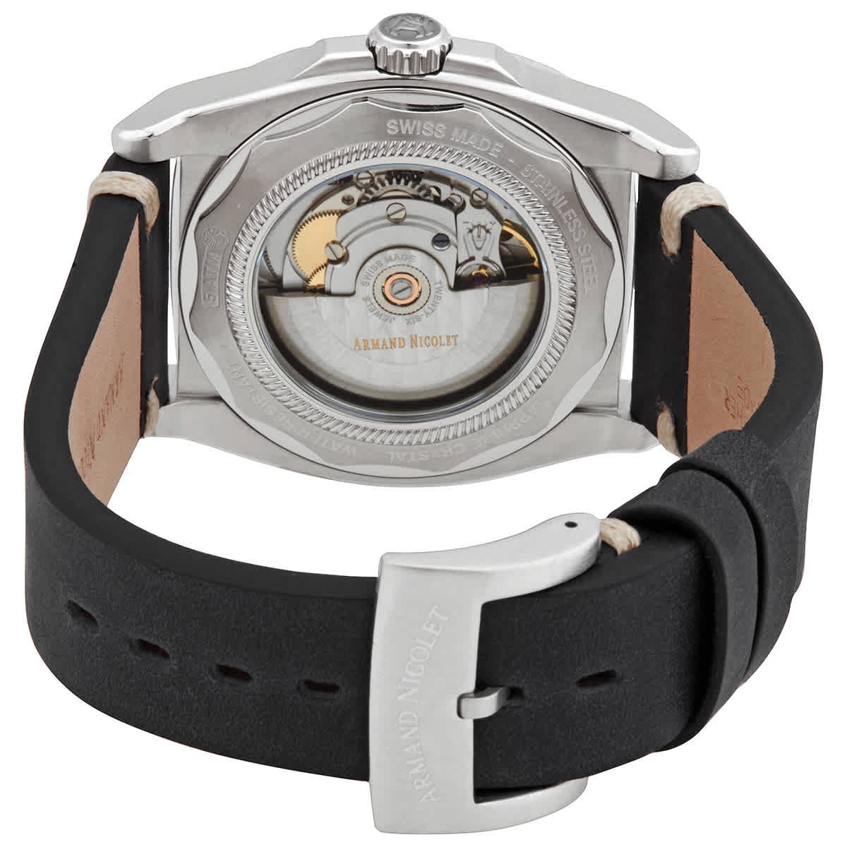 Armand Nicolet JH9 Automatic Black Dial Men’s Watch A660HAA-NZ-PK4140NR