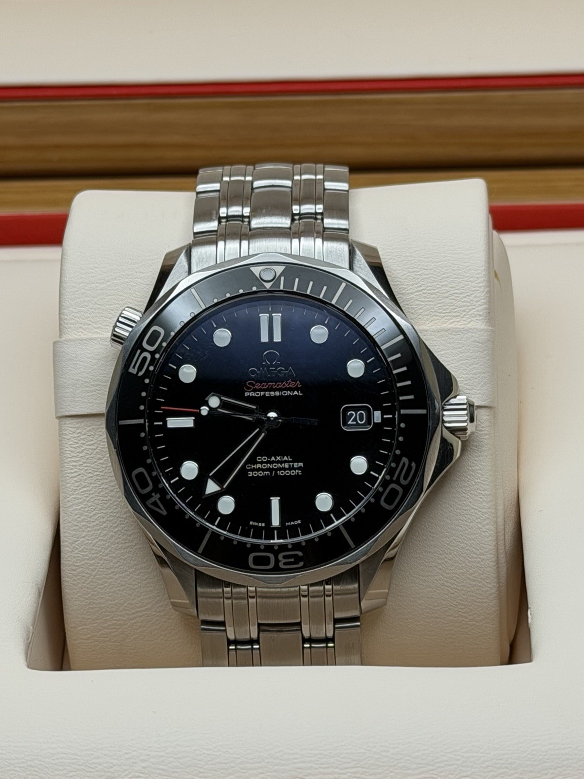 OMEGA Seamaster 212.30.41.20.01.003 No Wave Dial 41mm Boxes + Original Receipt