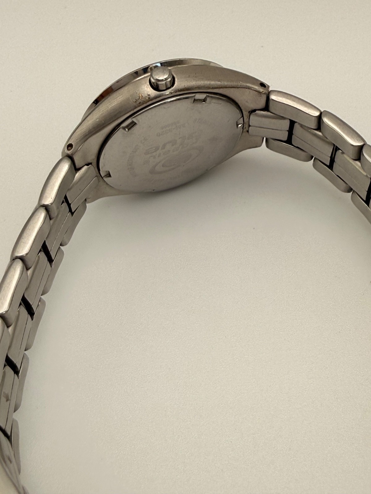 Fossil Sunburst Blue AM-3320 Women Stainless Steel Blue Sunburst Dial 100M Watch