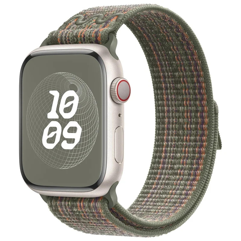 Straps for Apple Watch Band 45mm 46mm 42mm 49mm 44mm for Nike Nylon Sport Loop B
