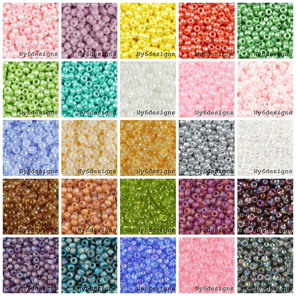 Toho Japan Seed Beads 8 Grams Tube Choose Color Jewelry Loose Tiny Glass 11/0