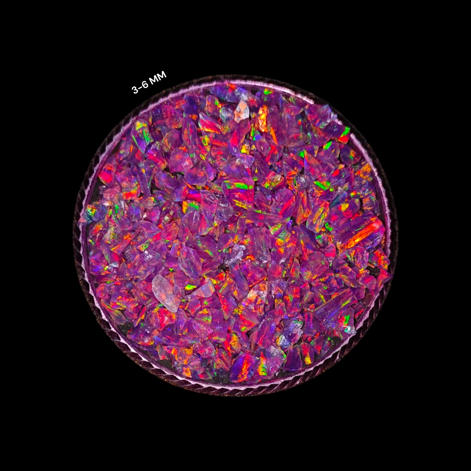 Crushed Pink Opal Coarse Gemstone Powder All Size Premium Inlay Material Opal