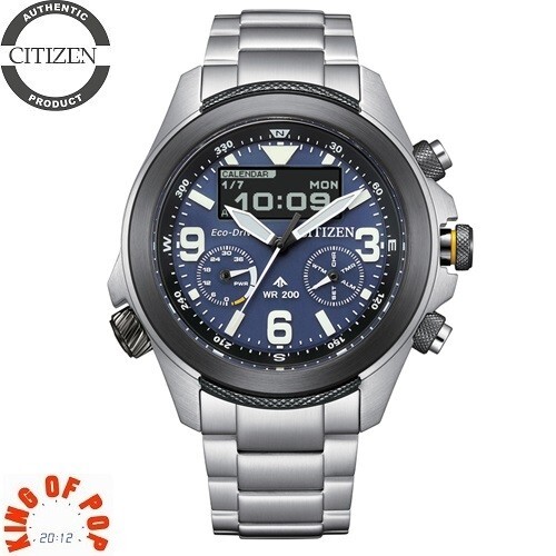 CITIZEN JV1006-51L, Eco Drive Land , Promaster, Zafiro,20 Bar