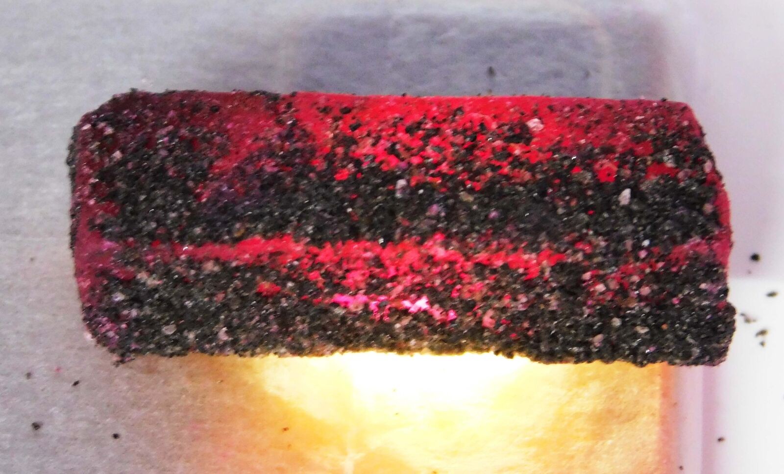 133.25 Carat Uncut Raw Rough Red Ruby Natural CERTIFIED Dyed Loose Gemstone