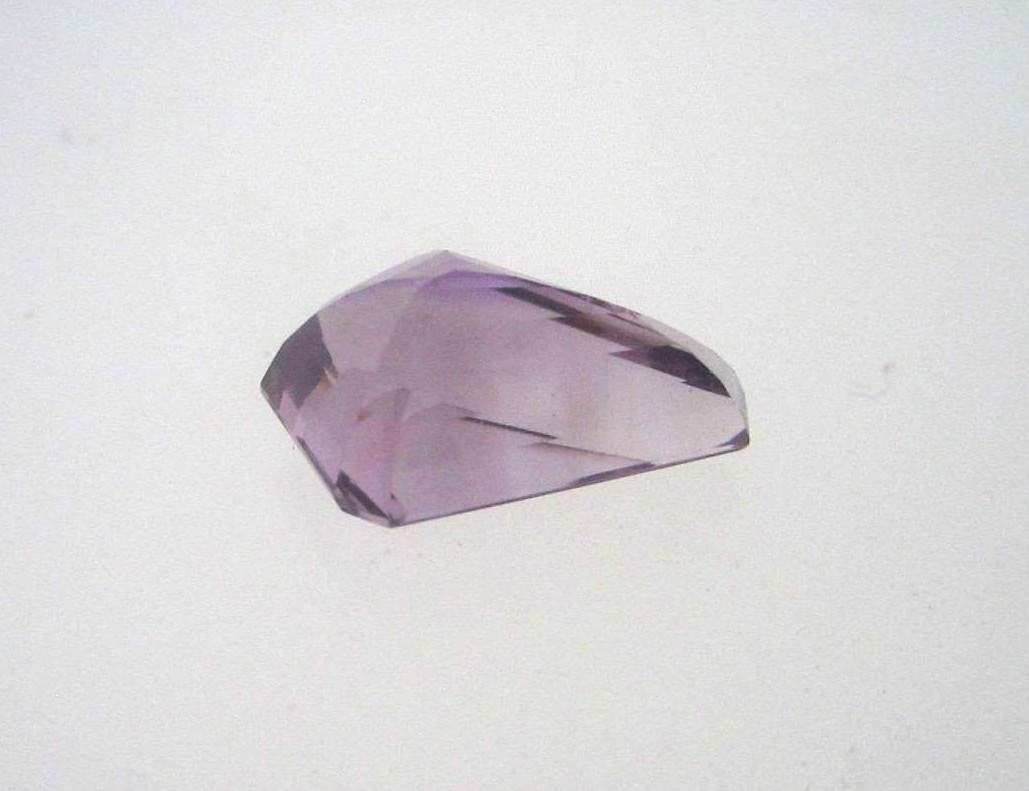 9.95 Carat Amethyst stone Kite cut 18.75MM X 13MM