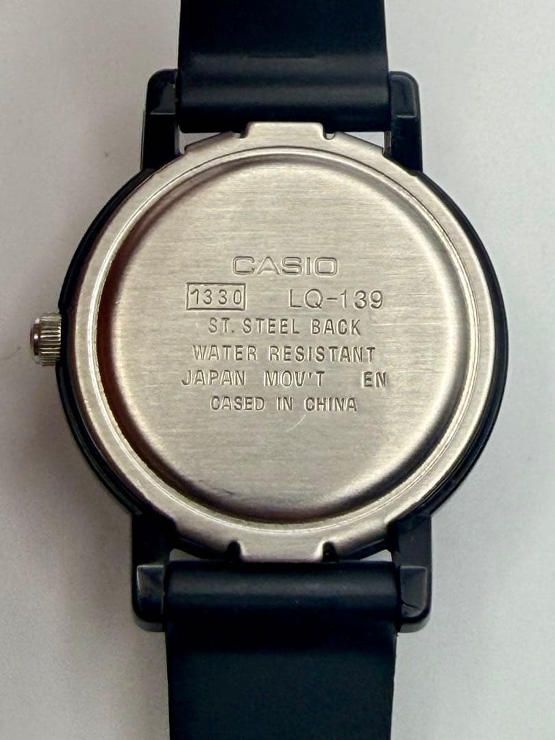 CASIO LQ-139 1330 Quartz Analog Watch