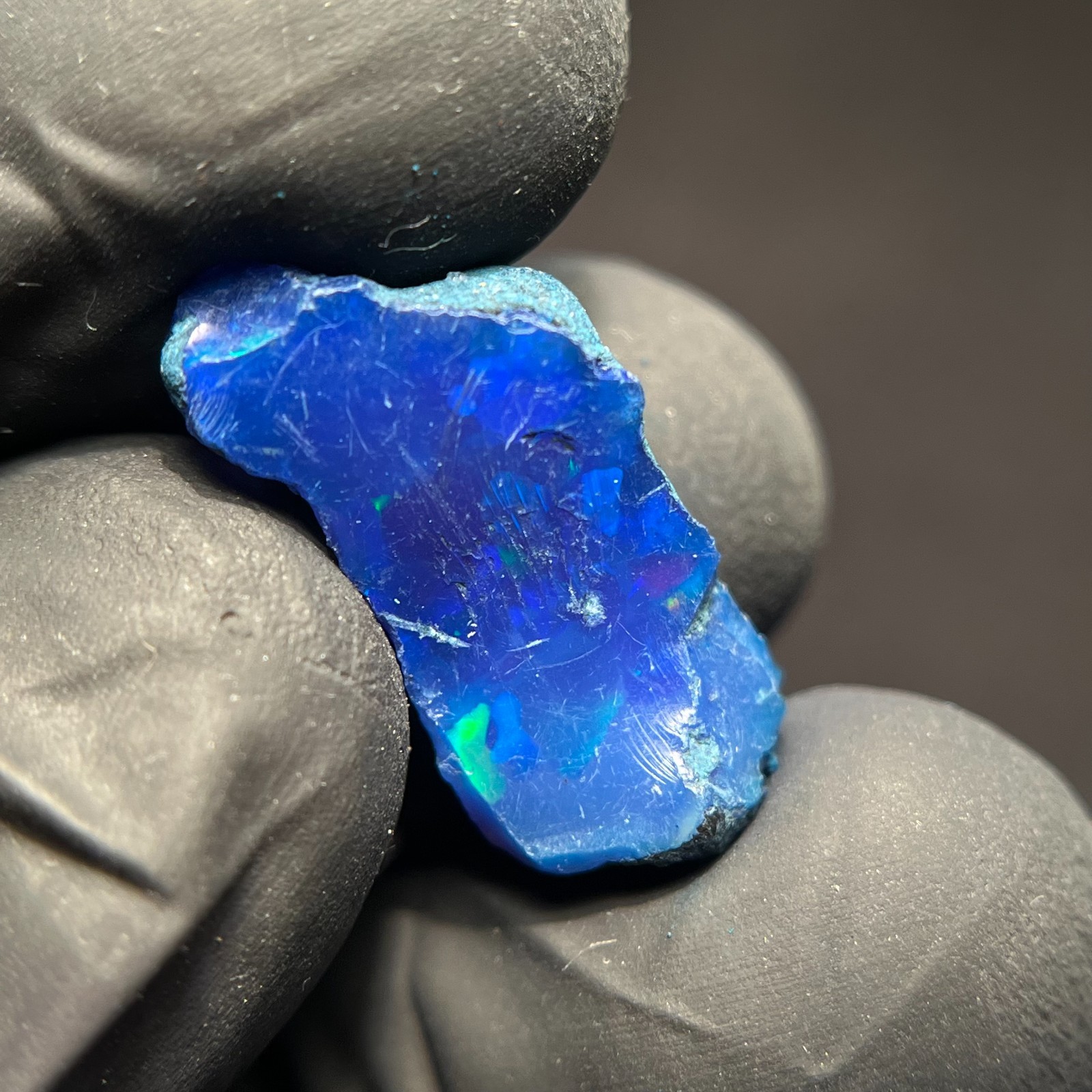 4.90 Cts Dry Blue Opal Rough Natural Ethiopian Welo Opal Raw Loose Gemstone