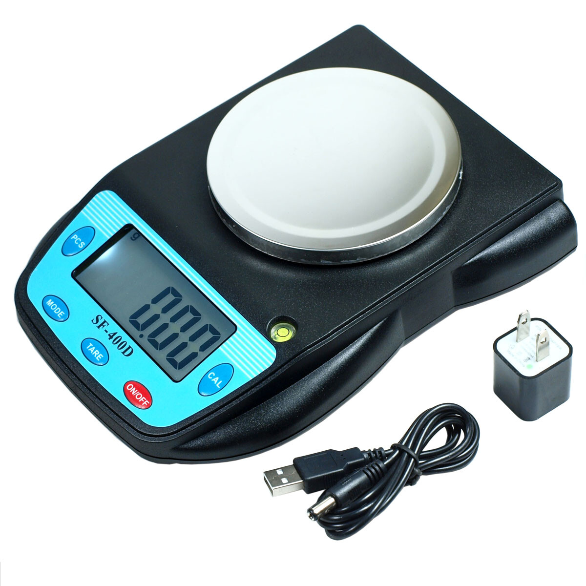 500g x 0.01g Digital Precision Scale SF-400D 0.01g Desktop Counting Scale