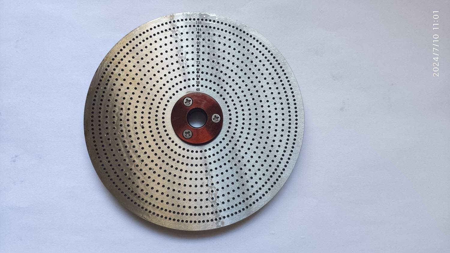 2006 Holes Index Plate fits 8.0mm watchmaker Lathe New 1pc