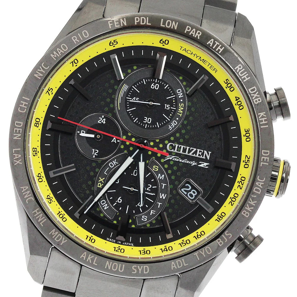 CITIZEN ATTESA Nissan Fairlady Z Limited 1700 Solar Radio Titanium AT8185-89E　JP