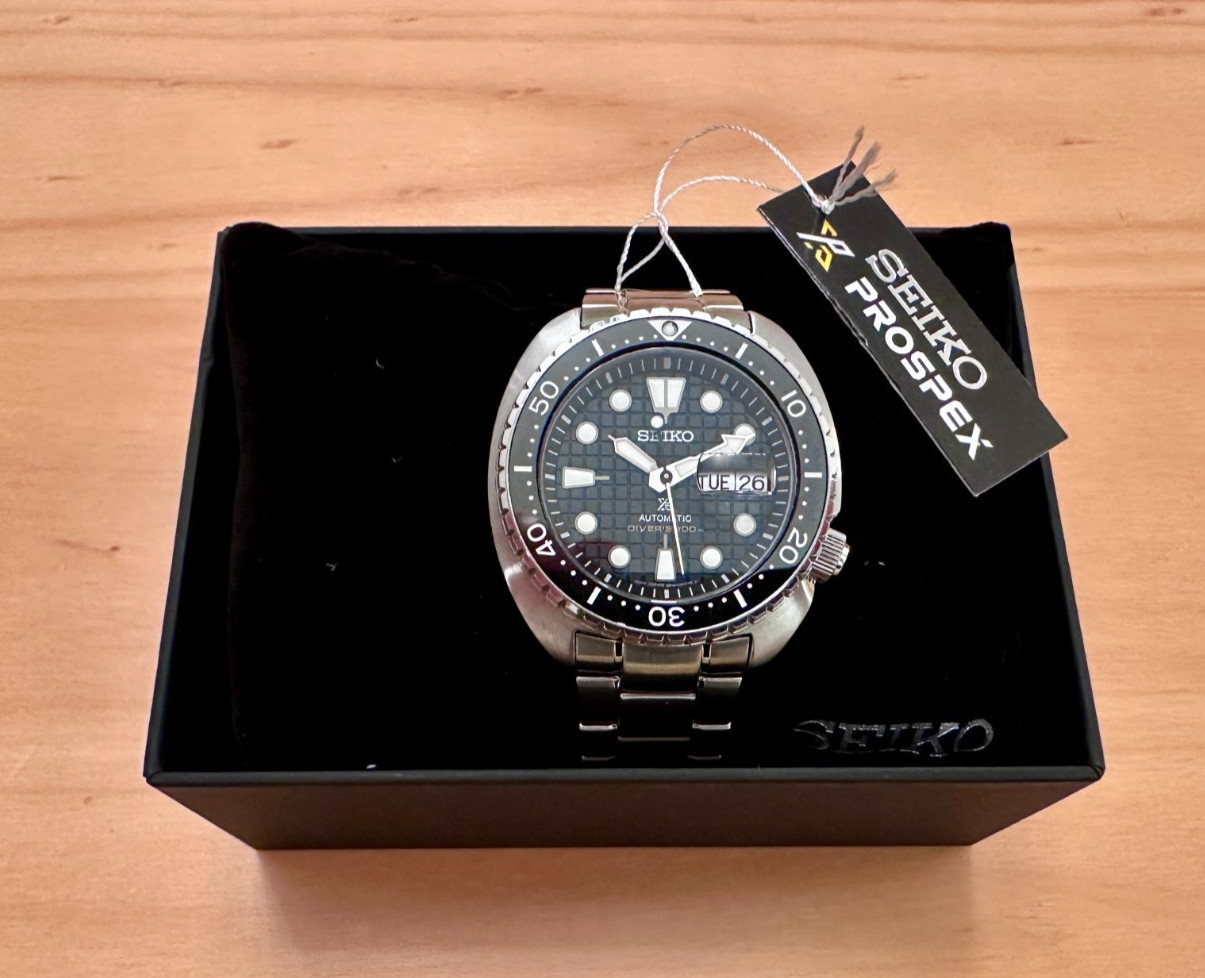 Seiko Prospex Men’s Automatic Turtle Diver Watch SRPE03