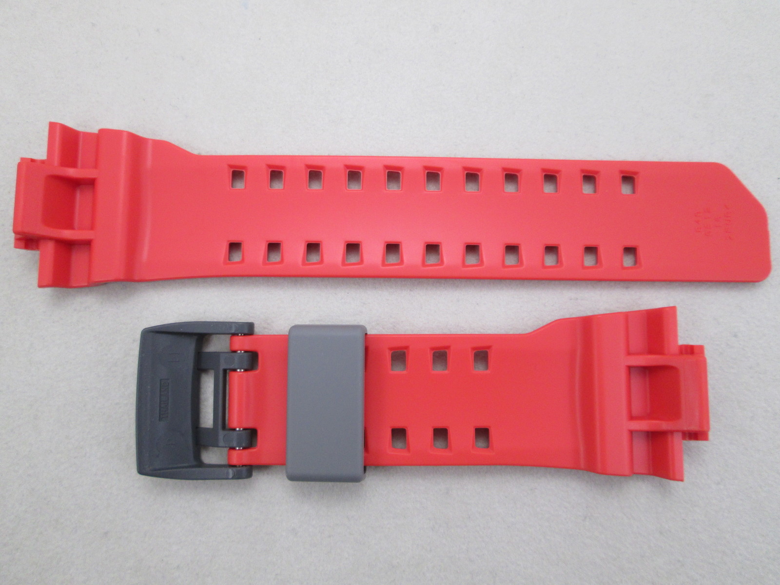 Genuine Casio G-Shock GA-400-4B Rotary Switch watch band & bezel red orange grey