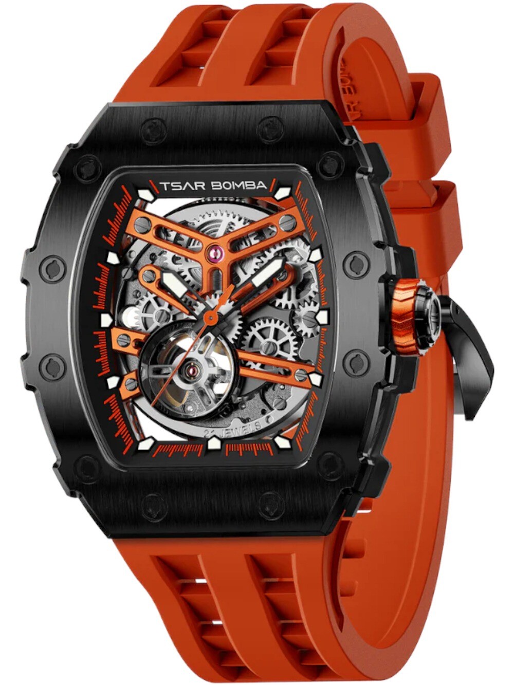 Tsar Bomba TB8208A-40 Mens Watch Elemental Automatic 43mm 5ATM