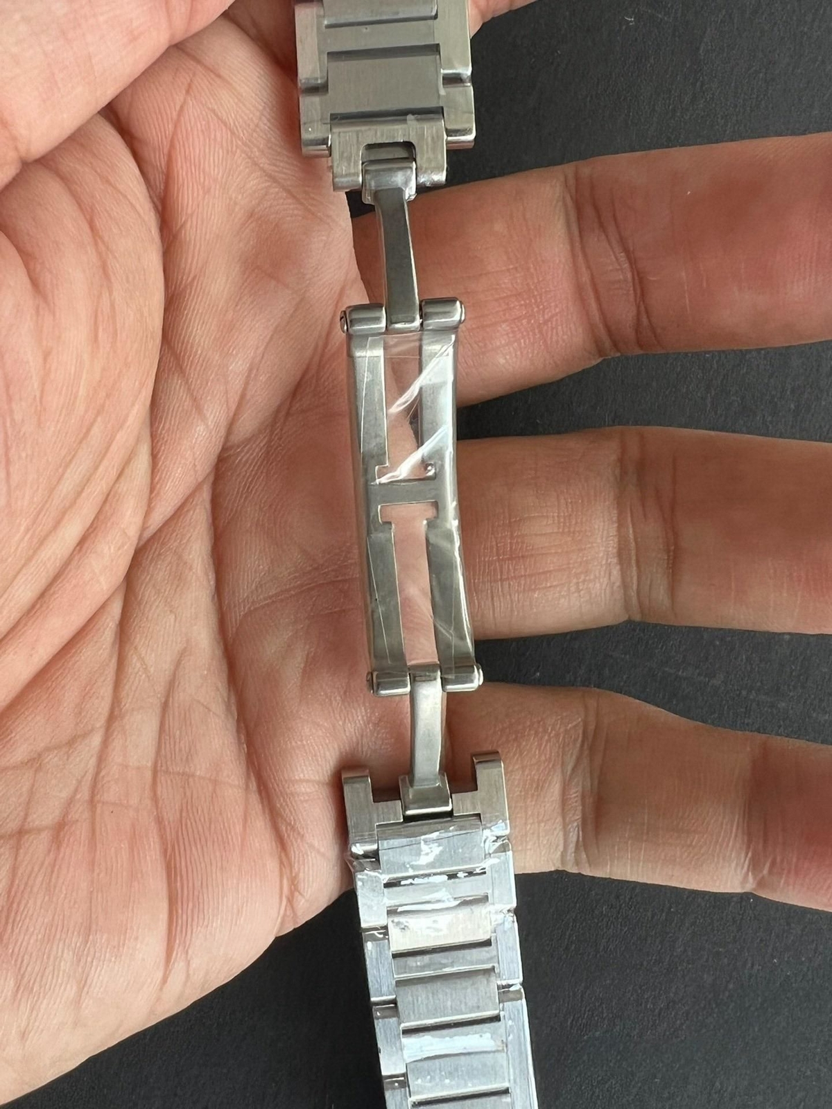 Fit for Cartier Tank Must Watches 19 mm Replacement Steel Watch Bracelet Band